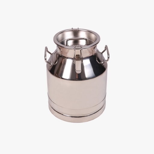 STAINLESS STEEL BUCKET-20 L-WITH SS LOCKED LID