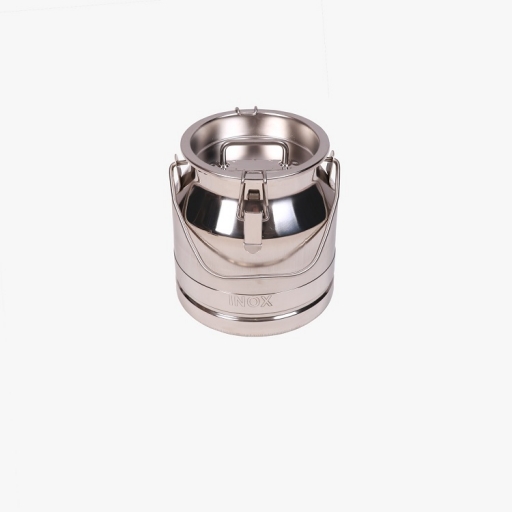 STAINLESS STEEL BUCKET-10 L-WITH SS LOCKED LID