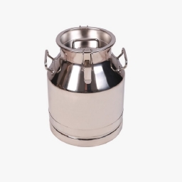 STAINLESS STEEL BUCKET-25 L-WITH SS LOCKED LID